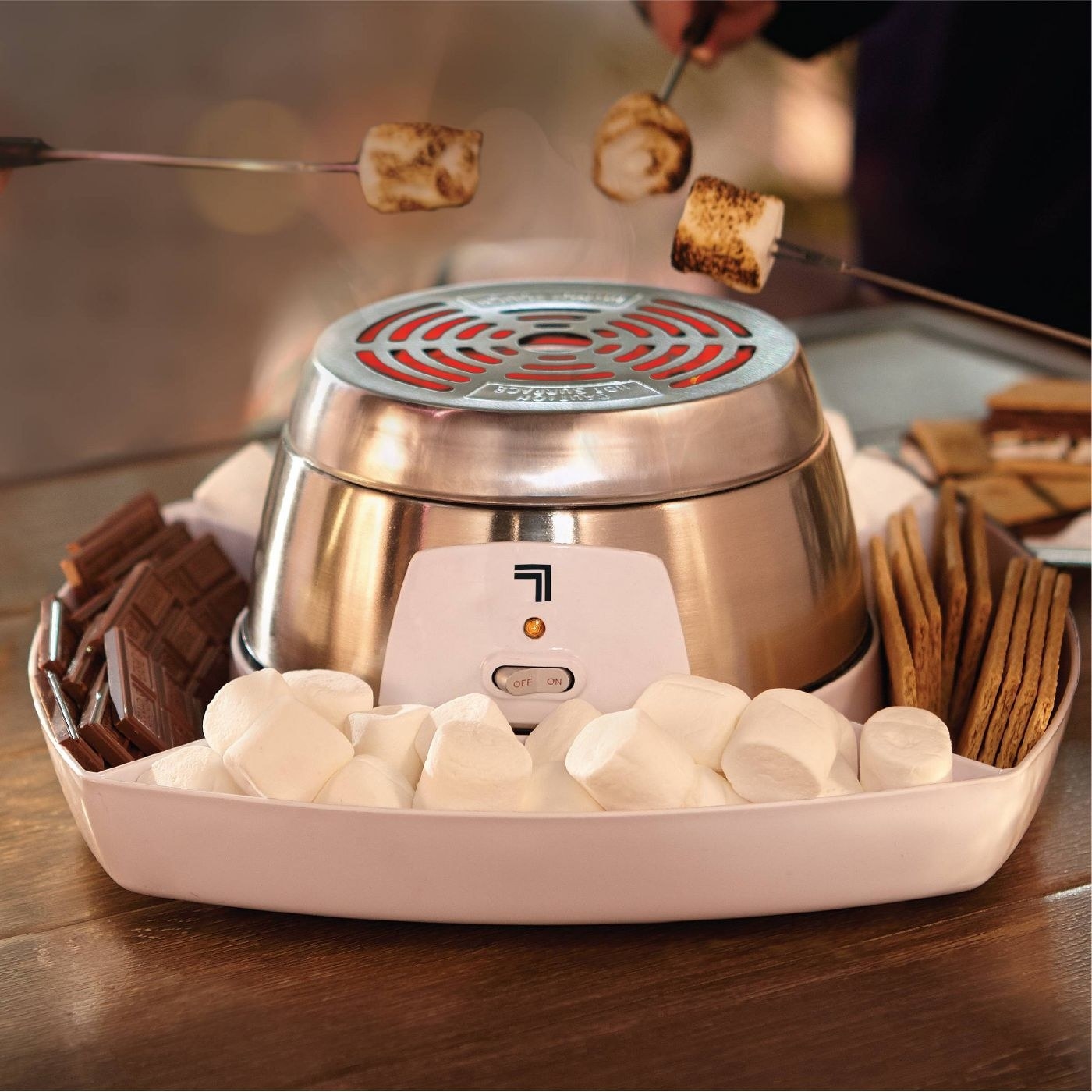The s'mores maker