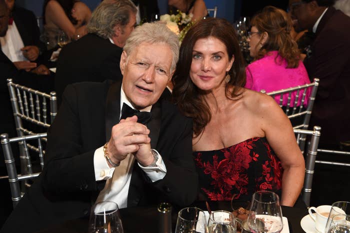 Alex Trebek and Jean Currivan Trebek attend the 47th AFI Life Achievement Award honoring Denzel Washington at Dolby Theatre on June 06, 2019 in Hollywood, California.