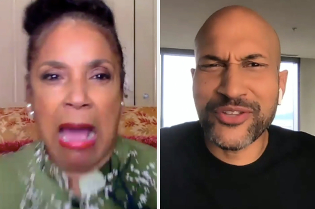 Phylicia Rashad and Keegan-Michael Key