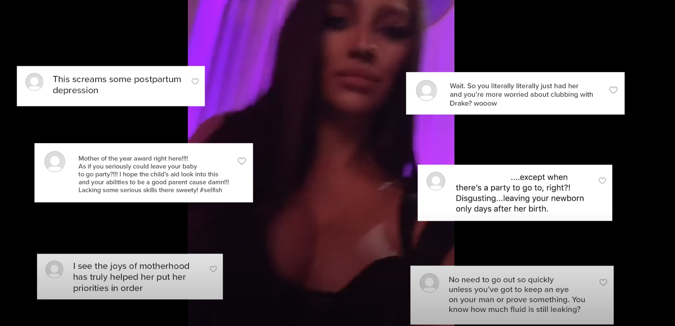 A video from Shay&#x27;s night out with the hateful Instagram comments 