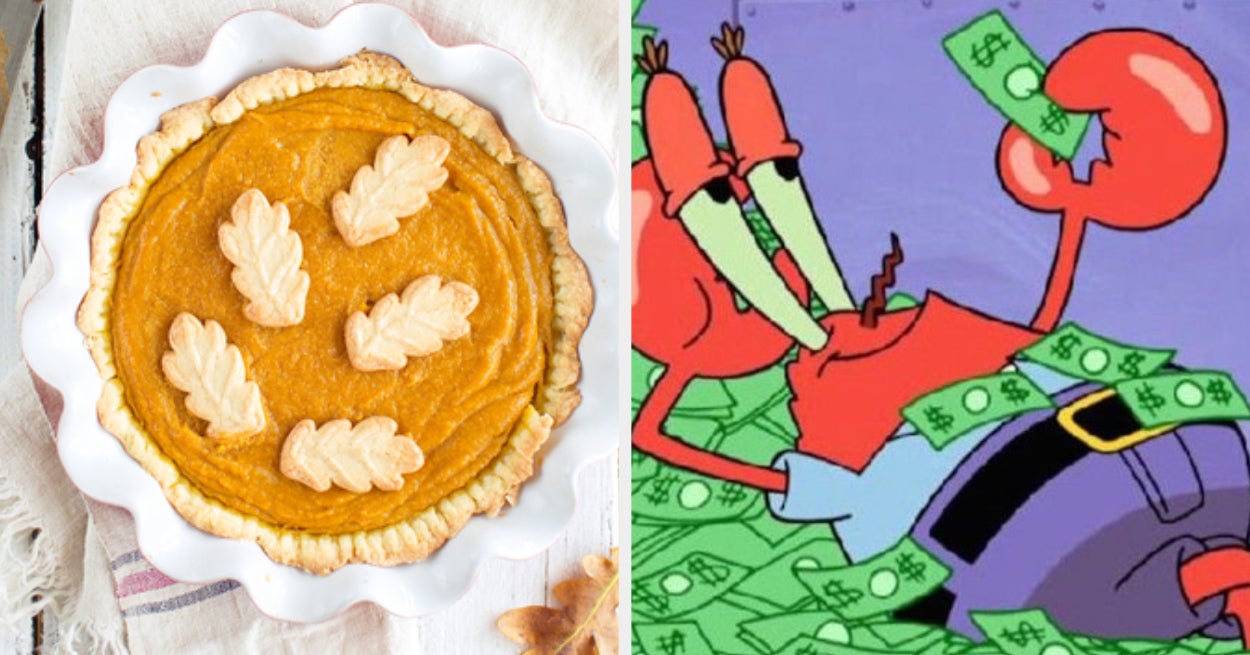 What "SpongeBob SquarePants" Character Are You Thanksgiving Quiz