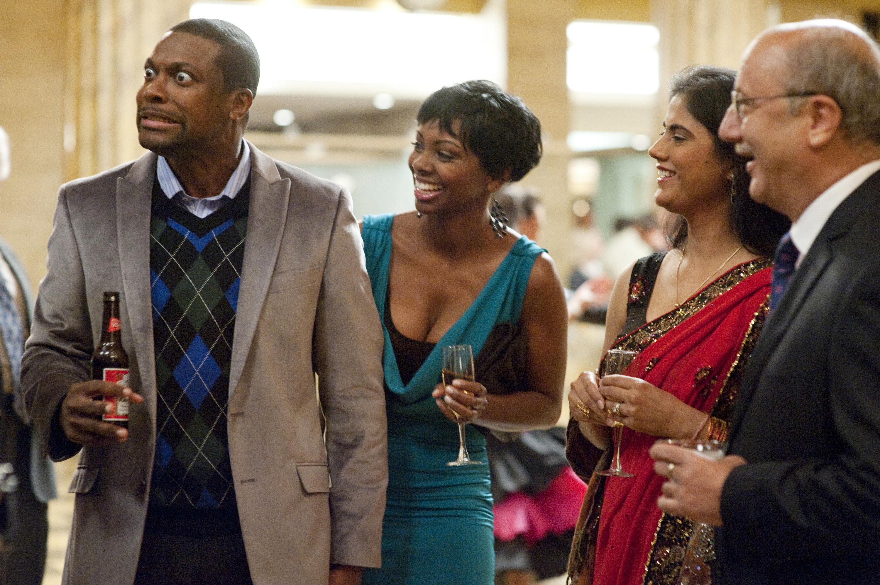 Danny holding a beer and making a joke at the end of &quot;Silver Linings Playbook&quot; at the dance competition