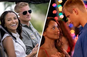 Erica and Andrew from Operation Christmas Drop