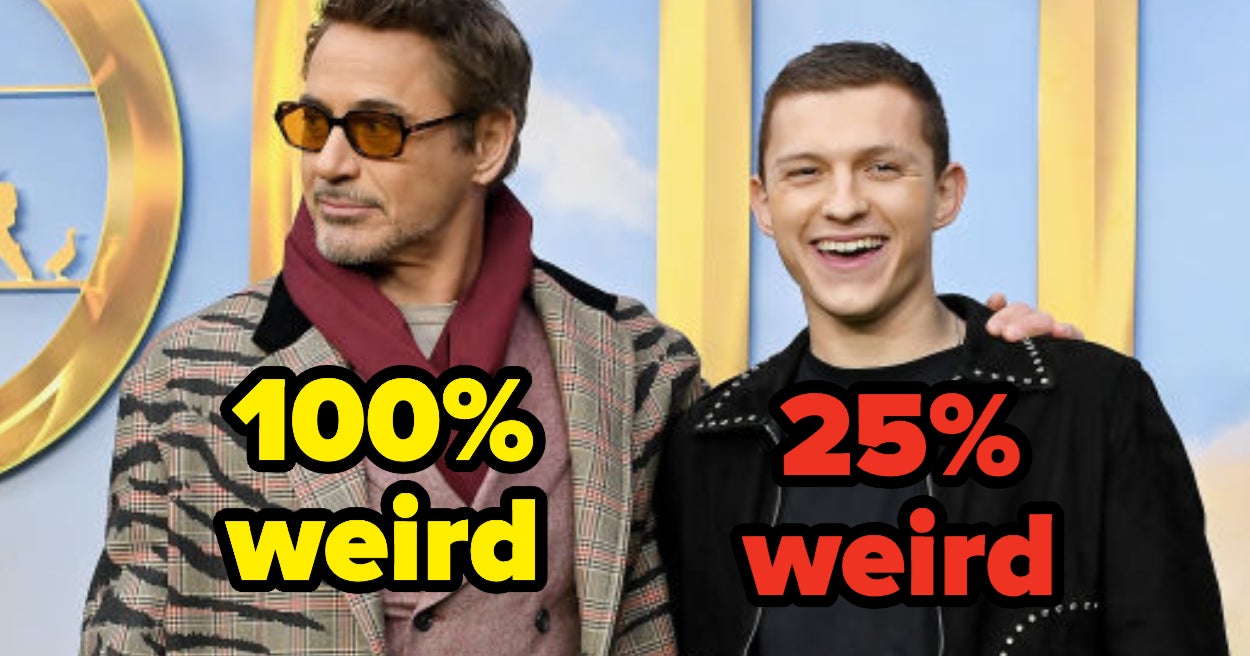 What % Weird Are You Based On Your Favorite Marvel Actors?