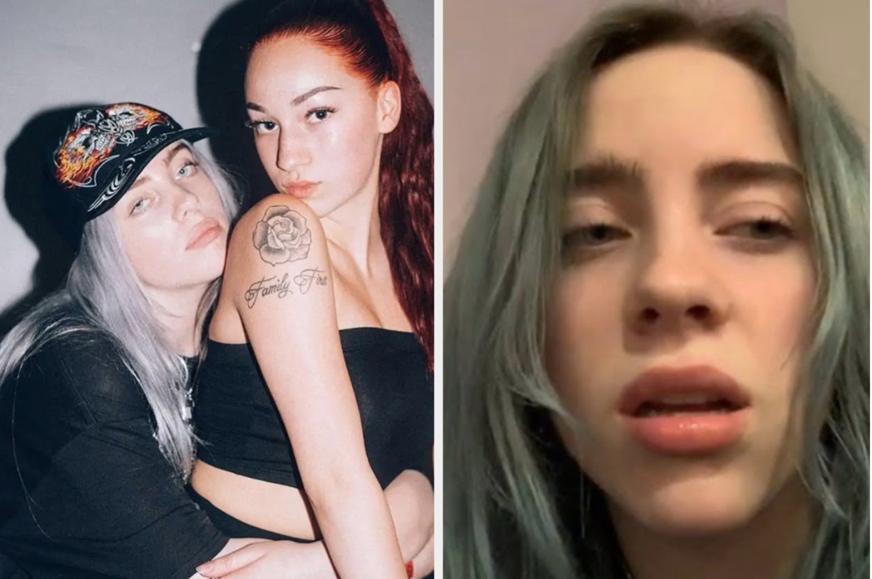 Billie Eilish and Bhad Bhabie aren't friends because Billie Eilish's team thinks it's bad for her brand, according to Bhad Bhabie