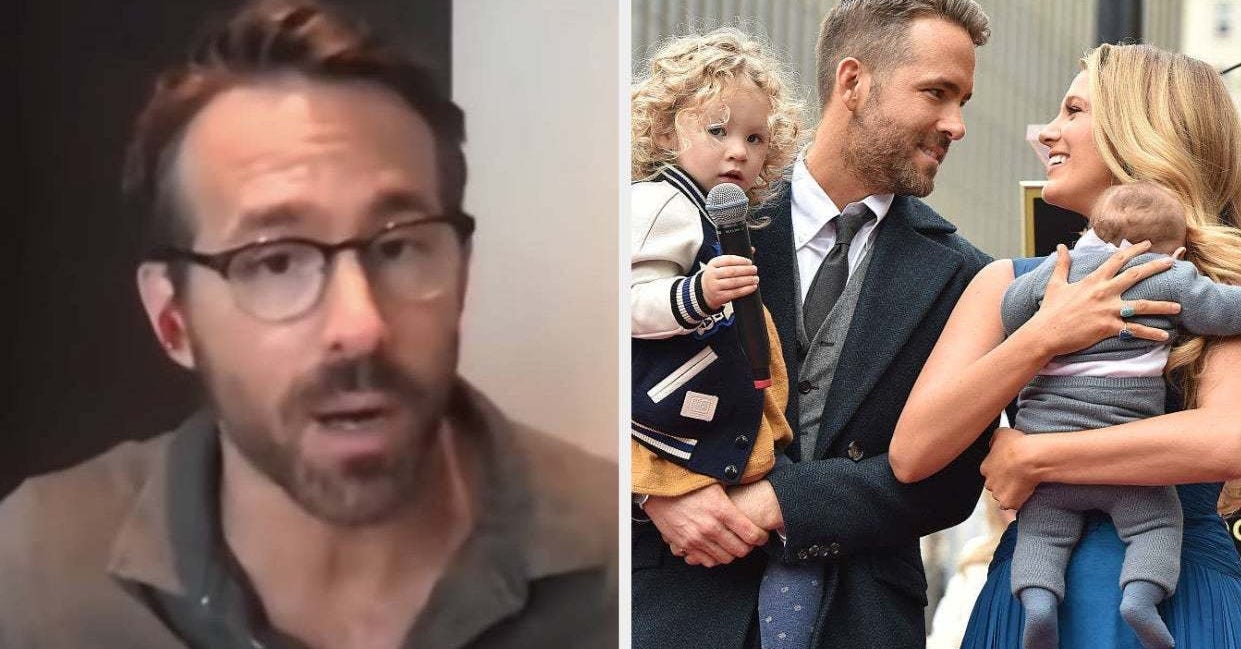 Ryan Reynolds Spoke About Being A Dad To Three Girls