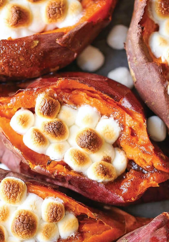 Loaded sweet potato