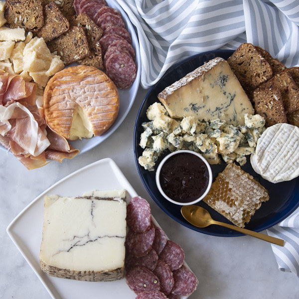 charcuterie spread