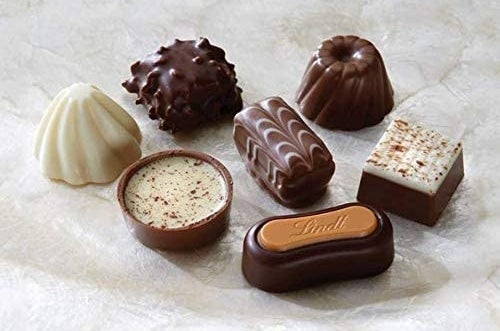 A selection of chocolate truffles