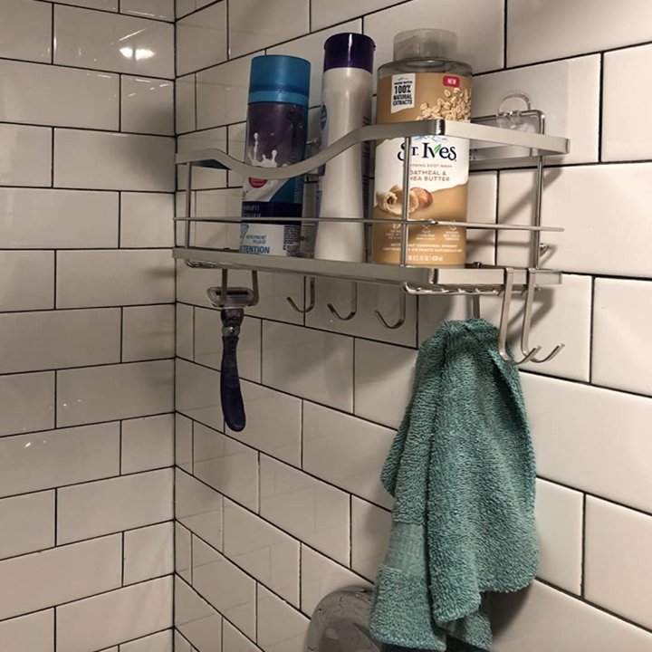 reviewer photo of silver caddy 