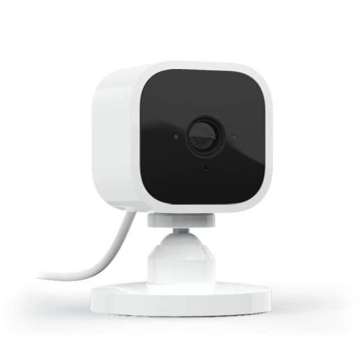 Blink Mini — compact indoor plug-in smart security camera