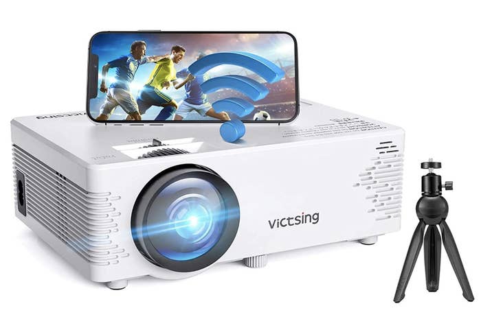 White video projector