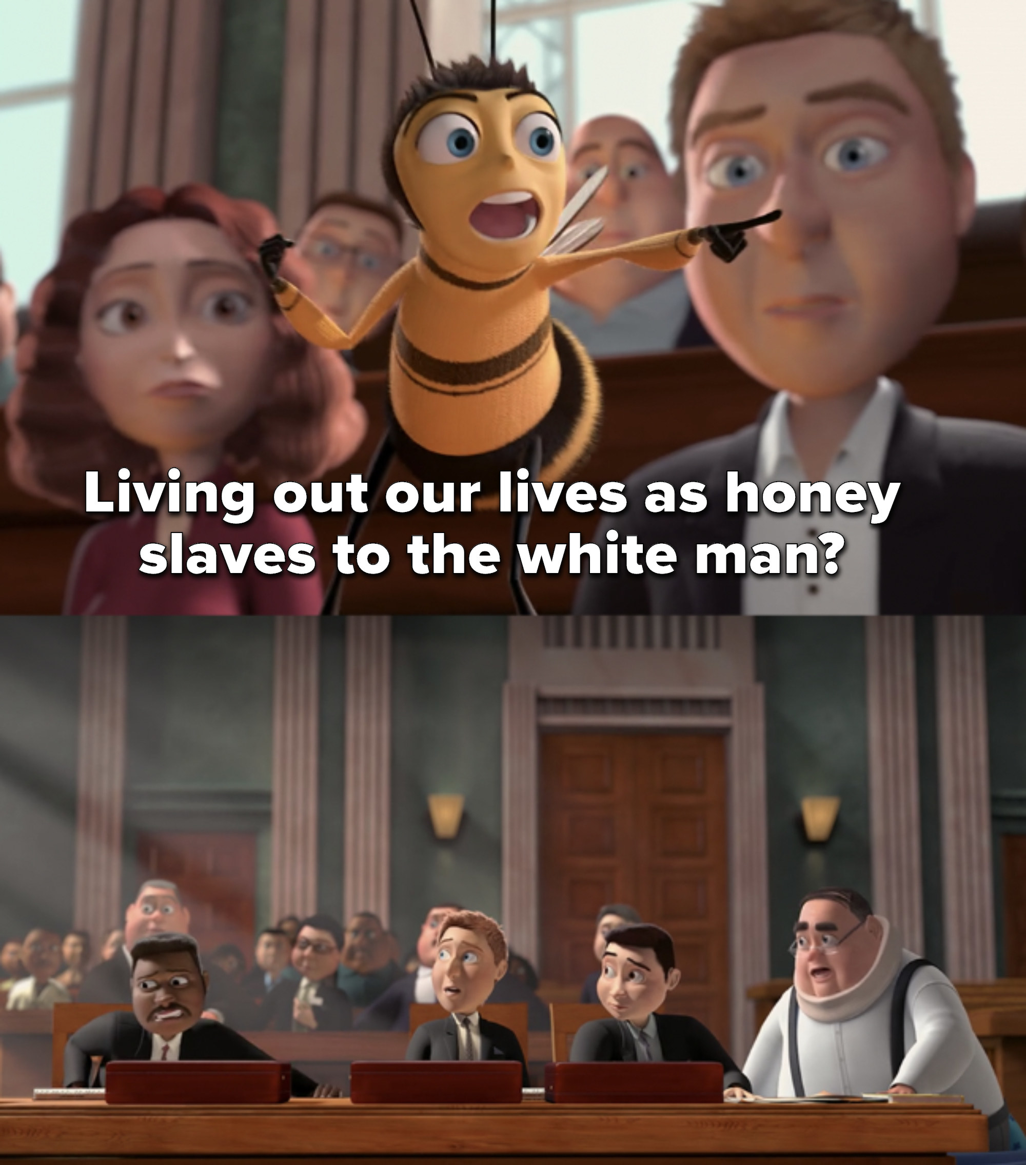 Bee Movie Meme Template