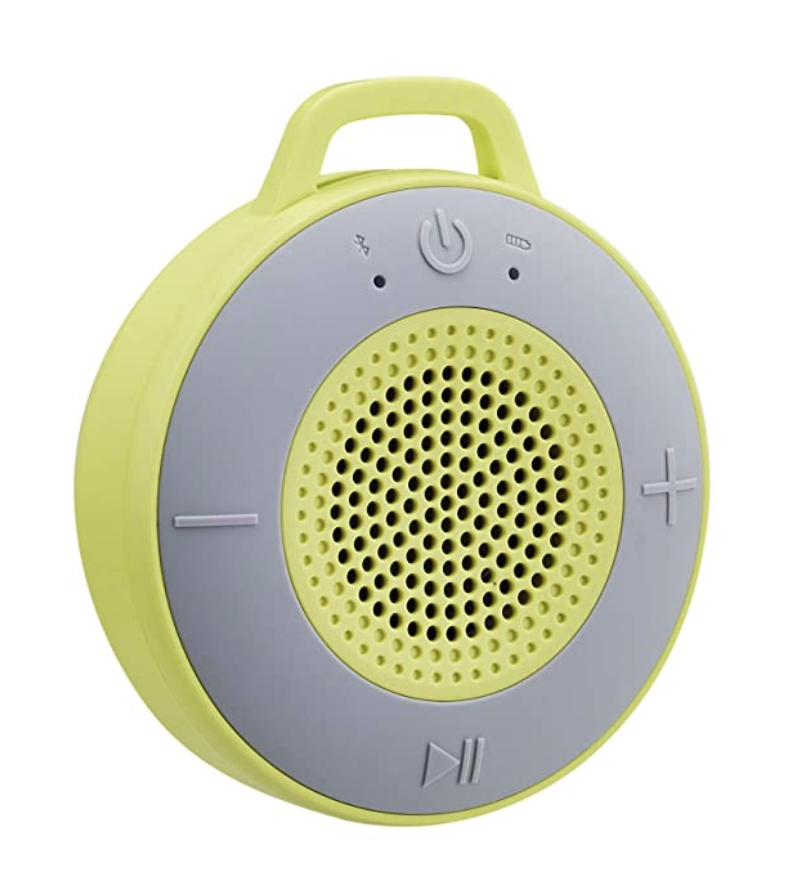 Small rubber coated bluetooth speaker