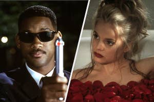 "Men in Black" and "American Beauty"