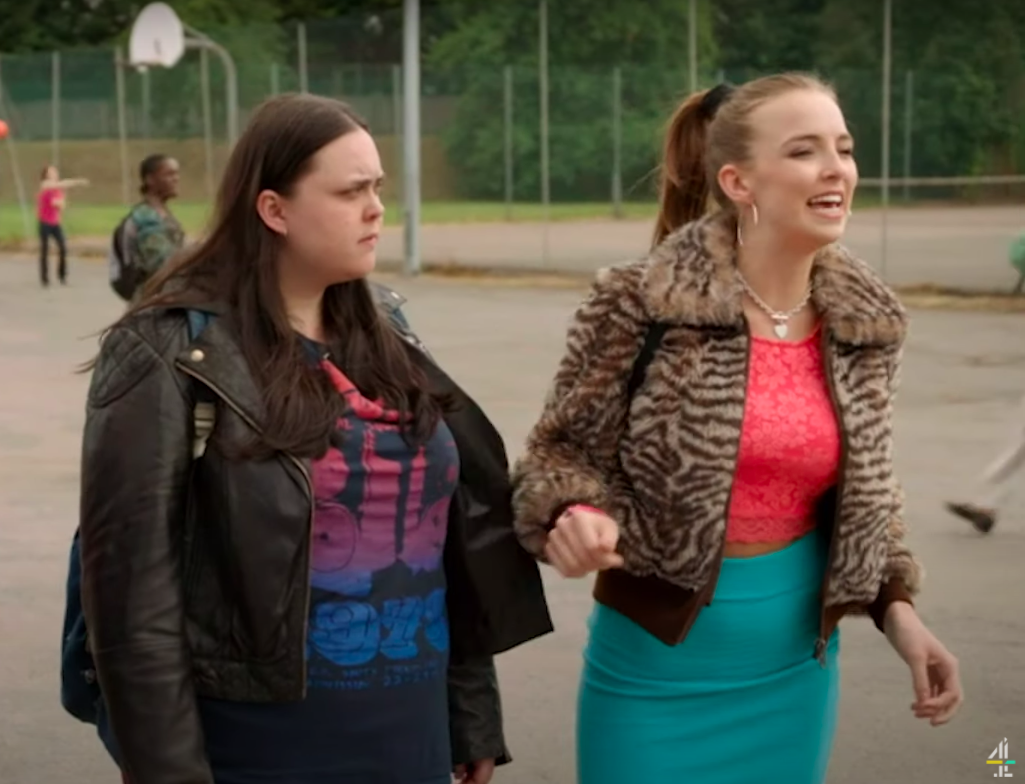 Rae and Chloe from My Mad Fat Diary
