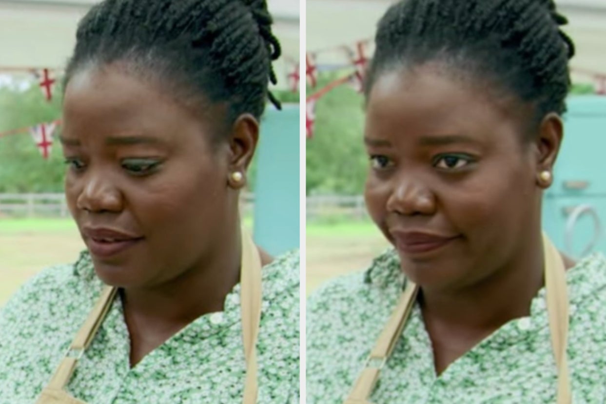 Hermine making a joke face