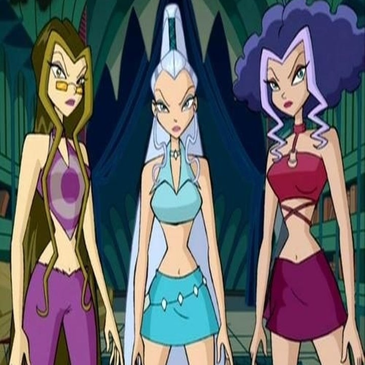 Darcy, Icy and Stormy glaring