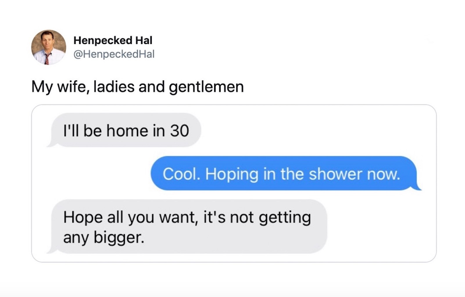 21 Husband Tweets That Made Me Laugh Until My Eyes Watered photo