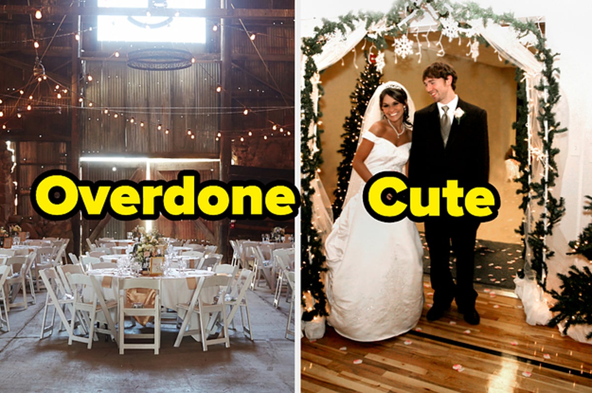 Tell Us What You Think Of These Wedding Trends And We Ll Give You A Celebrity To Marry