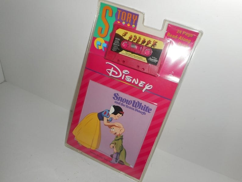 An unopened &quot;Snow White and the Seven Dwarfs&quot; Disney Read-Along Book and Cassette book.
