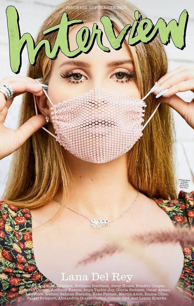 Lana Del Rey Addresses Mesh Face Mask Backlash