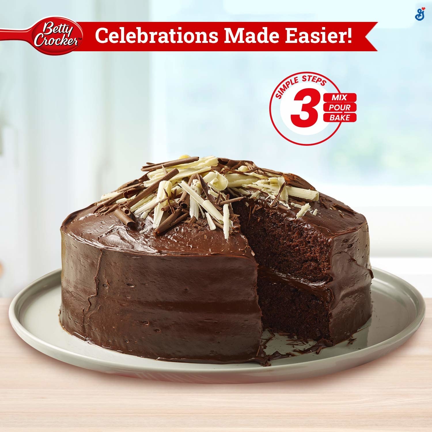 Double chocolate cake
