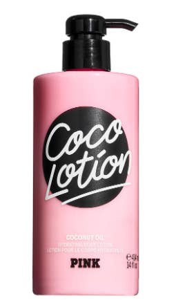 Bottle of Coco Lotion.