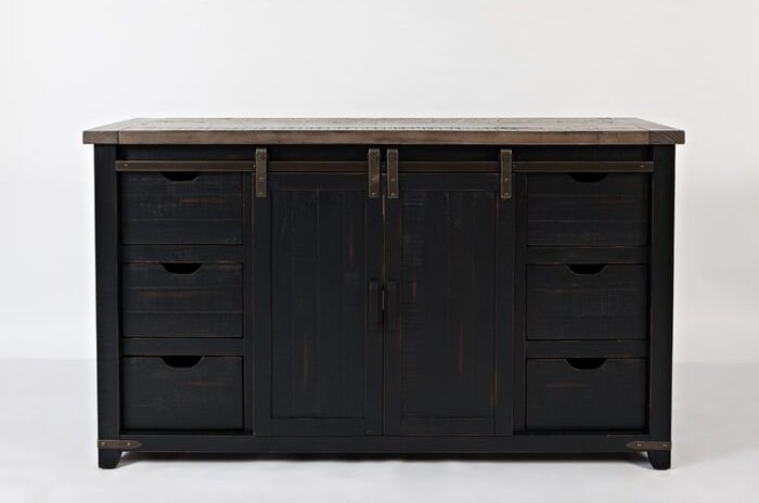 the gracie oaks westhoff wood credenza