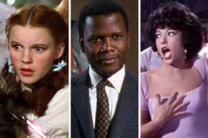 Judy Garland in "The Wizard of Oz;" Sidney Poitier in "Guess Who's Coming to Dinner;" Rita Moreno in "West Side Story"