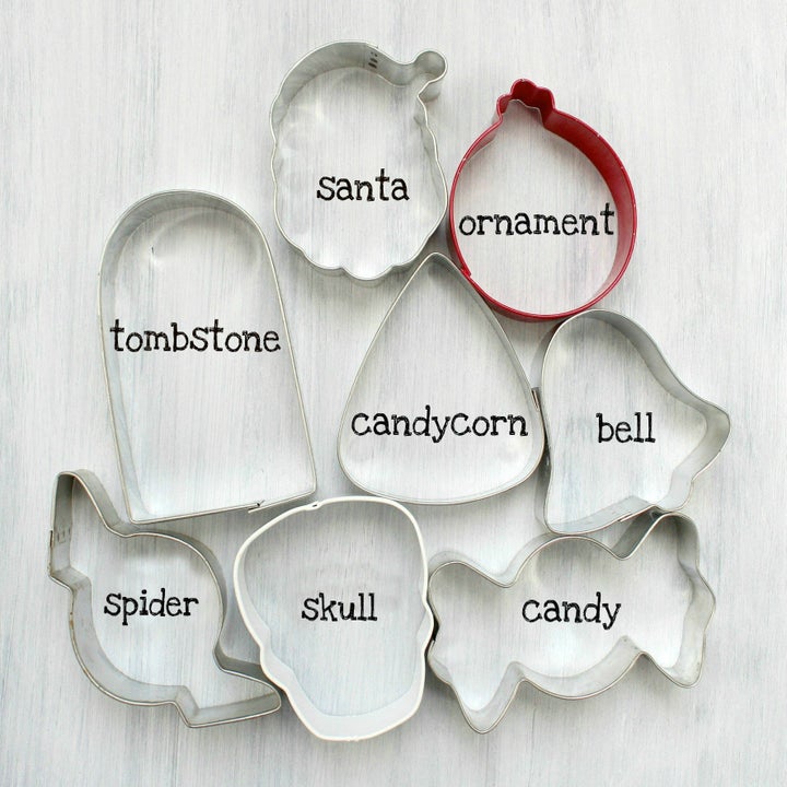 Holiday cookie cutters