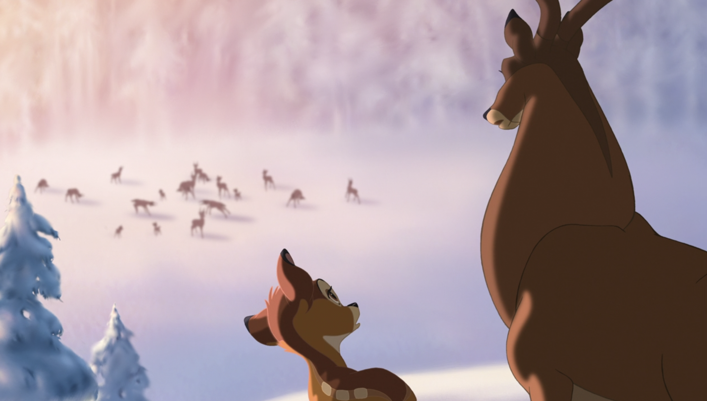 Bambi and his father