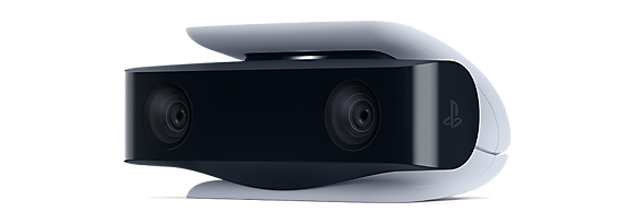 A dual-lense camera with a built-in stand made specifically for the Playstation 5
