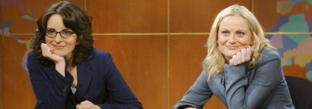 Tina Fey and Amy Poehler on SNL's