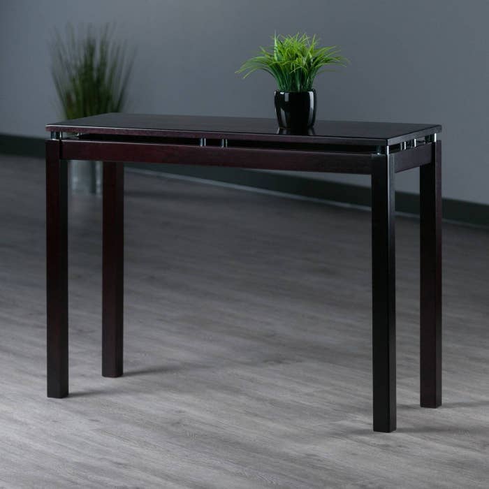 A console table