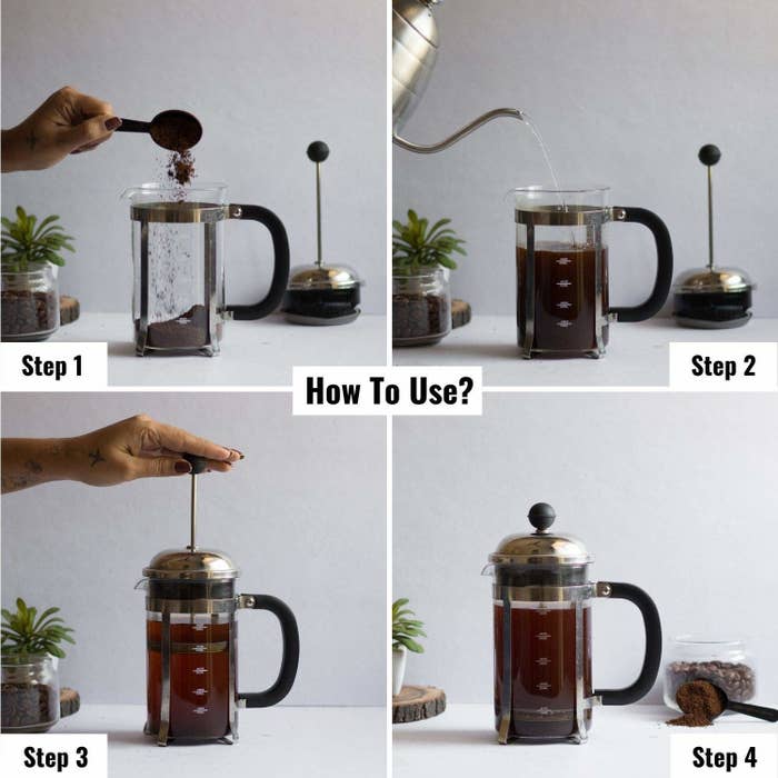 Image describing the four steps for filtration.