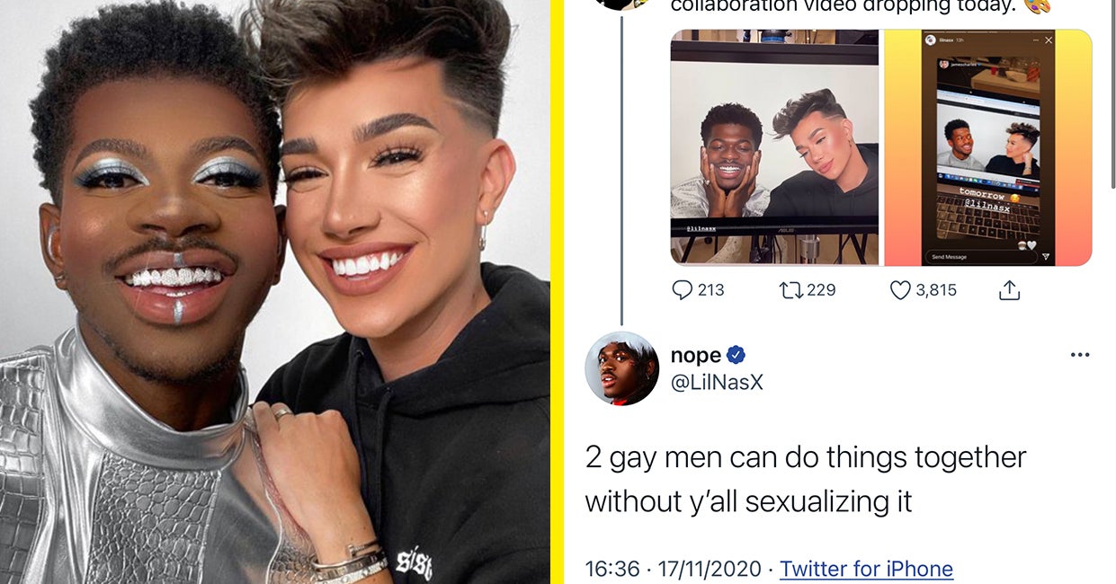 Lil Nas X Speaks Out About James Charles Friendship