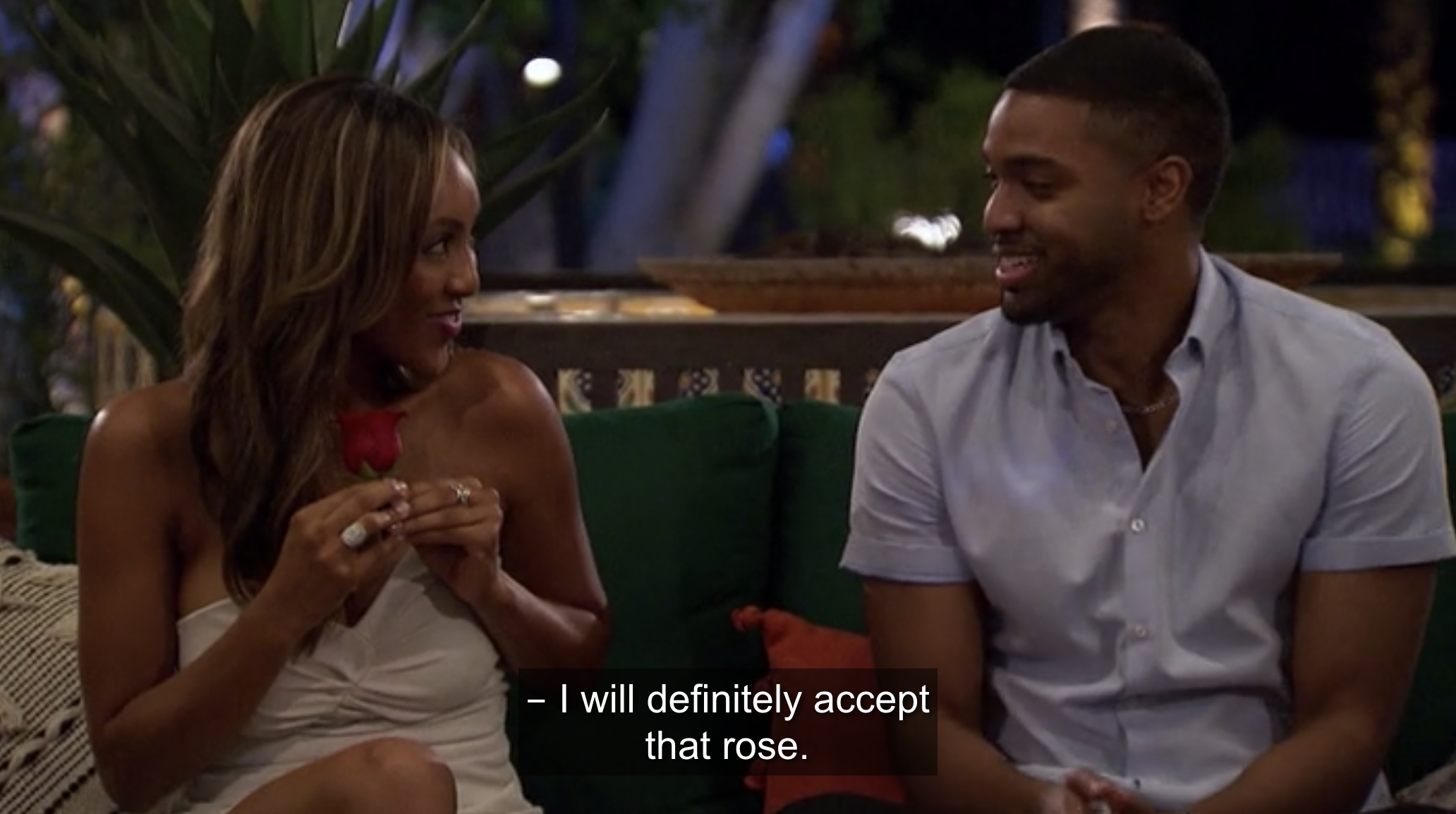 Ivan tells Taysia he&#x27;ll accept the rose