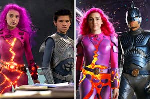 Sharkboy and Lavagirl in 2005 vs today