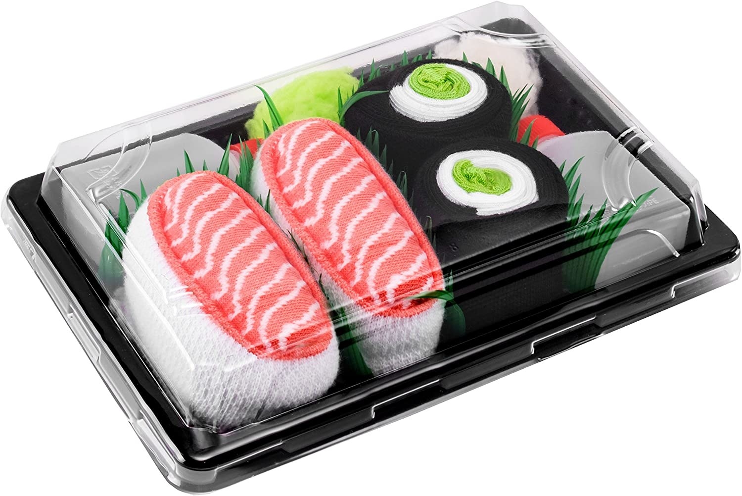 Sushi socks in a box