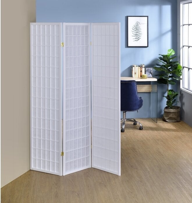 the white room divider 