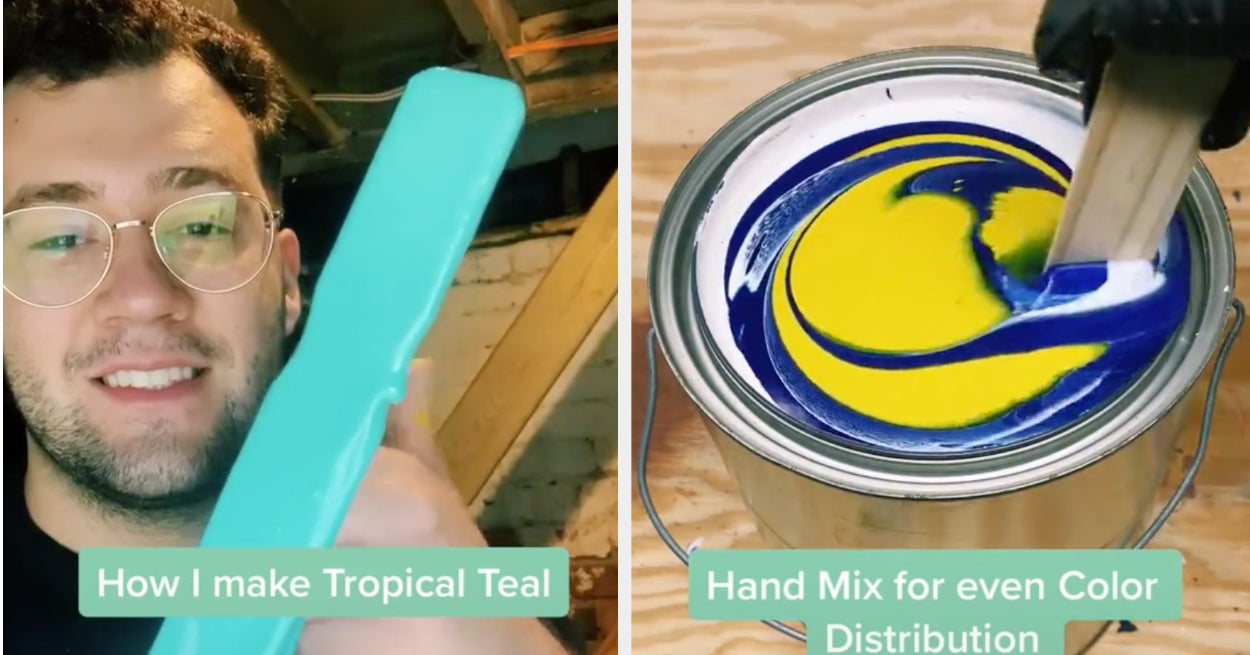 A College Student Behind A Massively Popular Paint-Mixing TikTok Page Was Fired From Sherwin-Williams