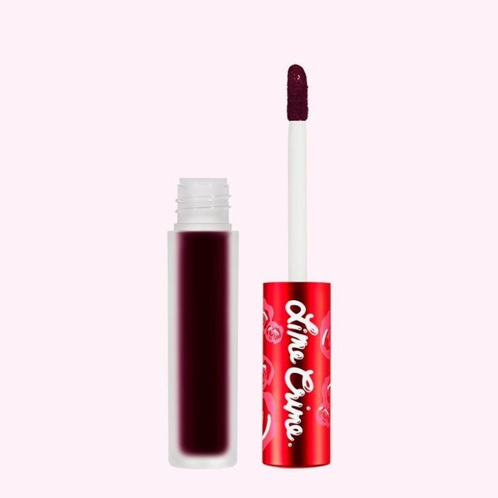 the lime crime bloodmoon matte lipstick