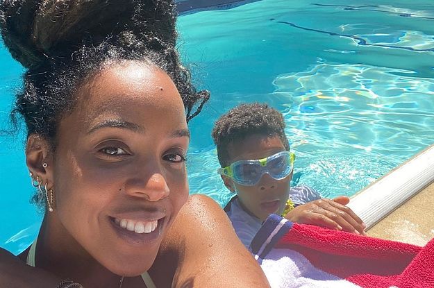 Kelly Rowland Showed Off Her Baby Bump In Beyoncé's Ivy Park And My Heart Is Melting