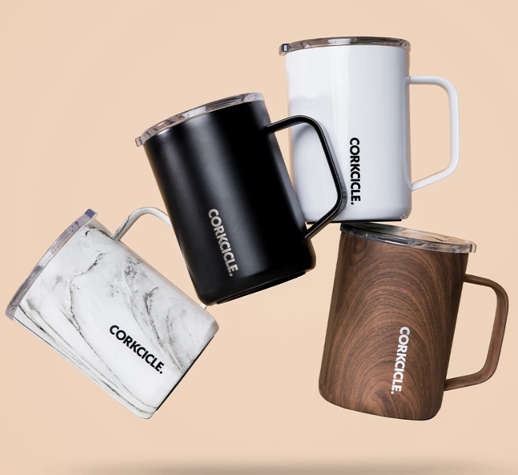 product image of four Corksicle mugs
