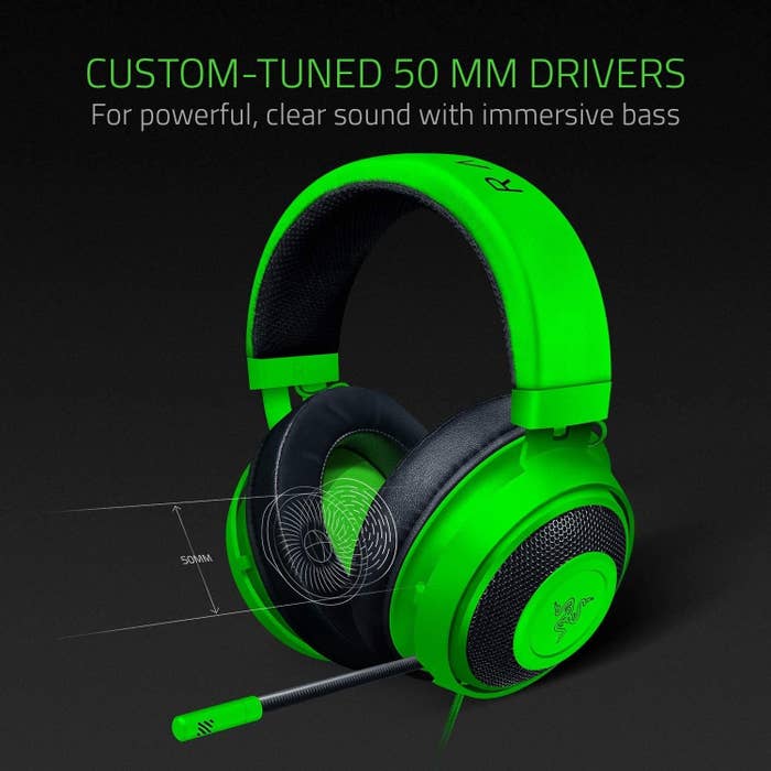 A sleek headset, boasting high sound quality and &quot;immersive bass&quot;