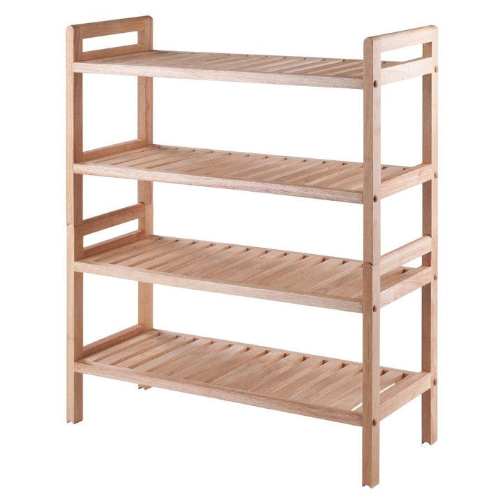 A shoe rack