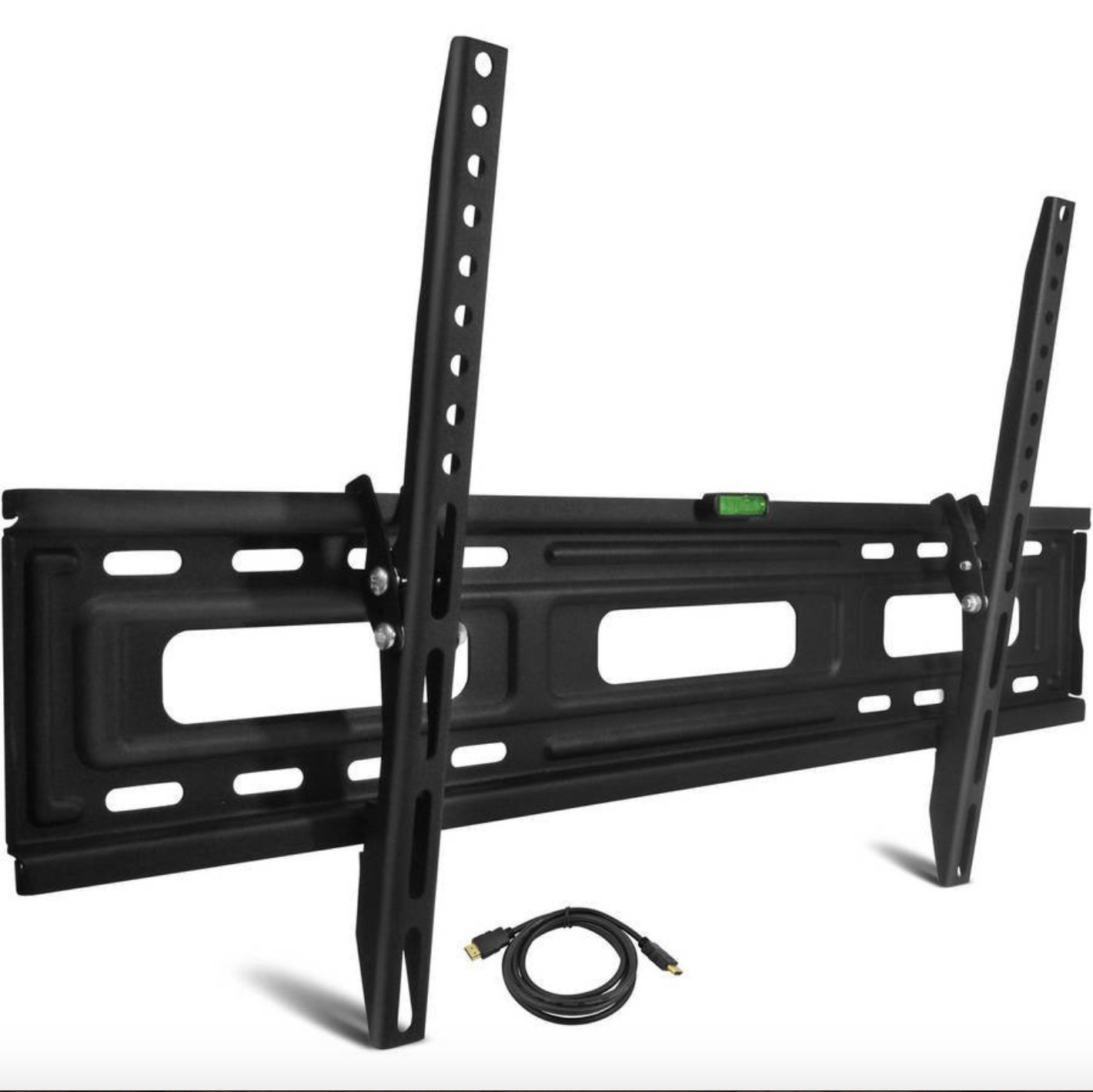 The tilting TV mount in black