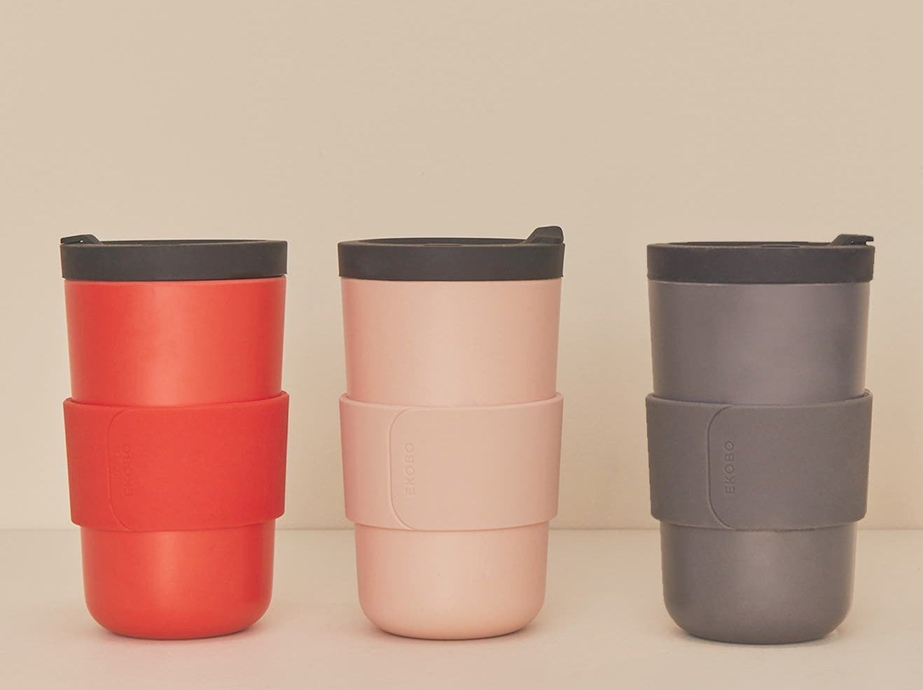 EKOBO - Go Bamboo Reusable Coffee Cup in Various Colors