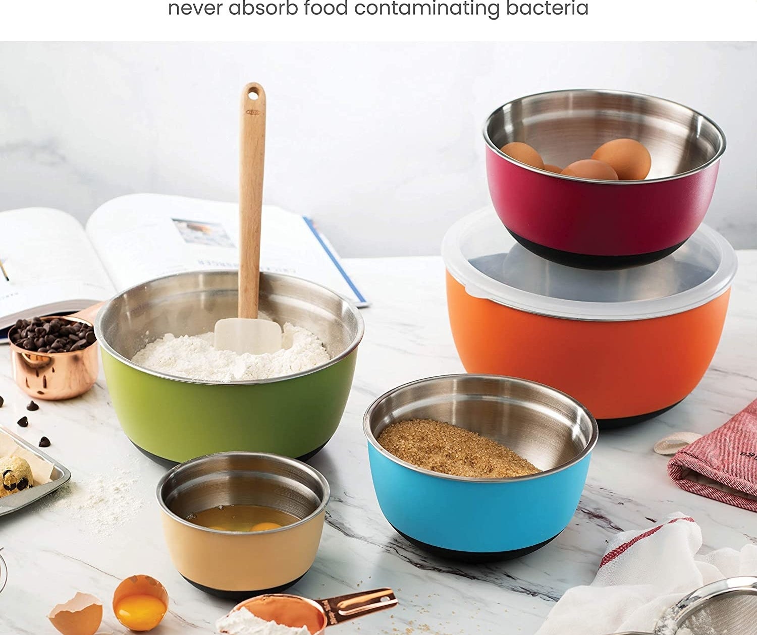 ULTIMATE MIXING BOWL + GUARD The Ultimate Mixing Bowls give you all you  need to mix, knead, strain and prep all kinds of foods. With measuring  levels, By Tupperware with Marie